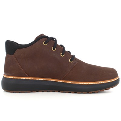 Pre-owned Timberland A24us Tb0a6a8nw07 Hudson Road Mid Lace Gtx Chukka Boots In Brown