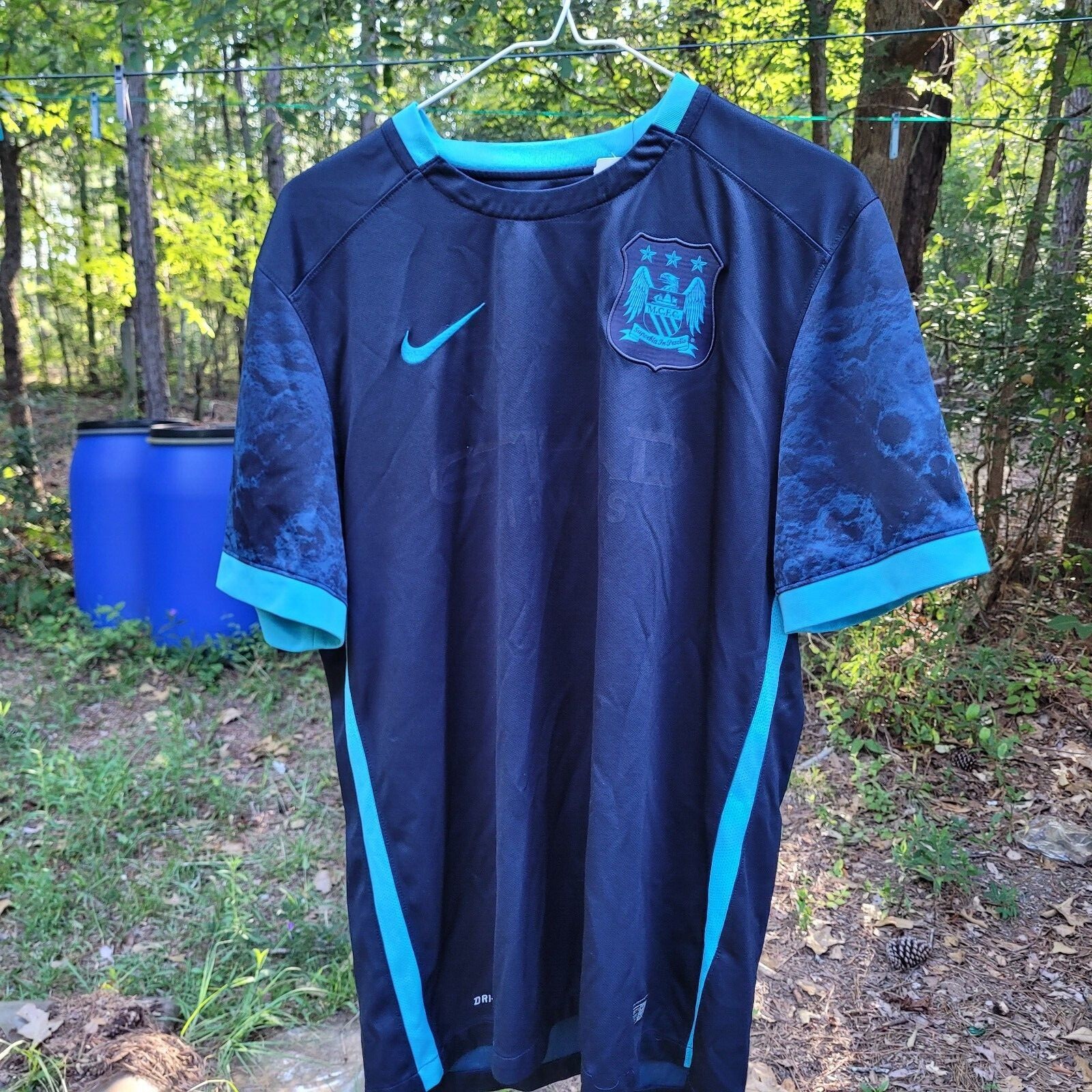 Nike Manchester City ジャージ Lサイズ Vintage Nike Manchester City Football Jacket Soccer Track