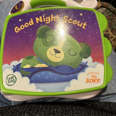 Leap Frog GOOD NIGHT SCOUT Electronic Book Works  2011 Tested