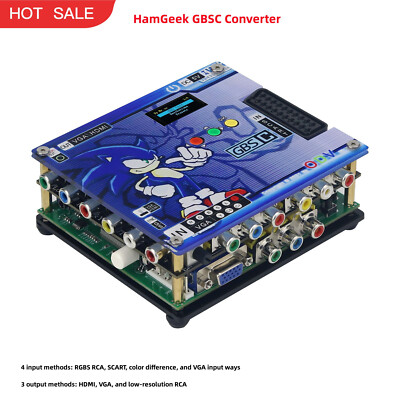 HamGeek GBSC Converter GBS Control Retro Game Signal Converter (Button Version)