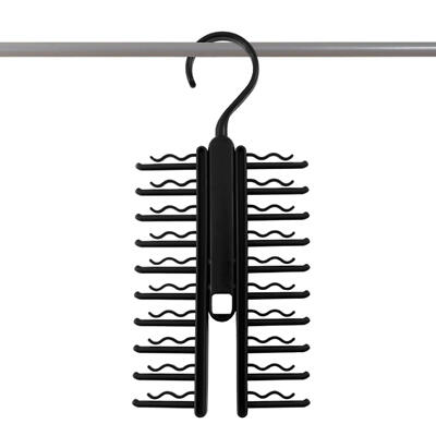 Multi-layer silk scarf belt rack, convenient belt 20-row display rack