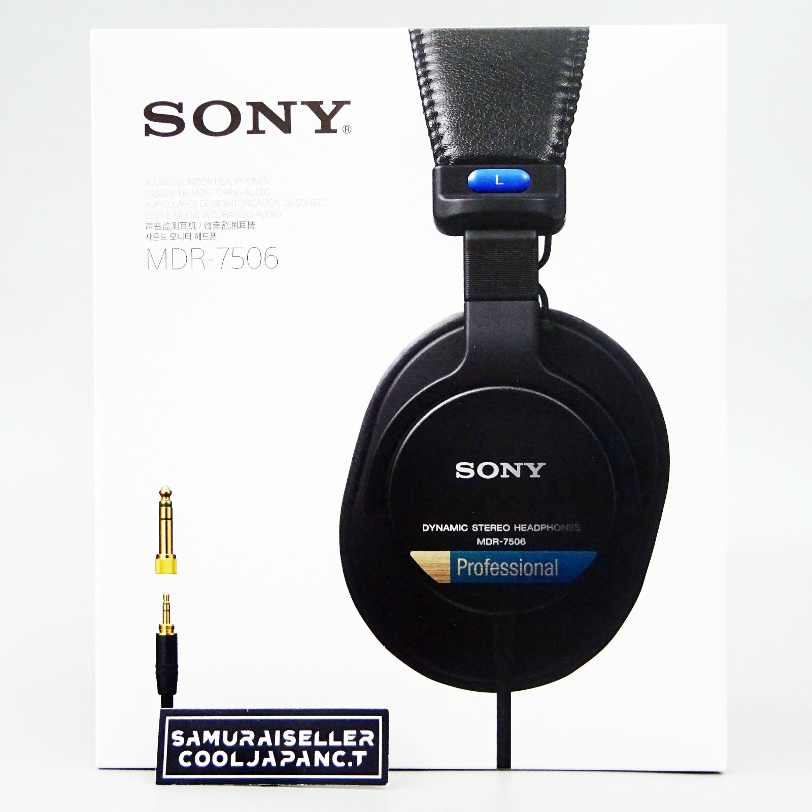 SONY Stereo Headphone High Sound Quality Folding Type