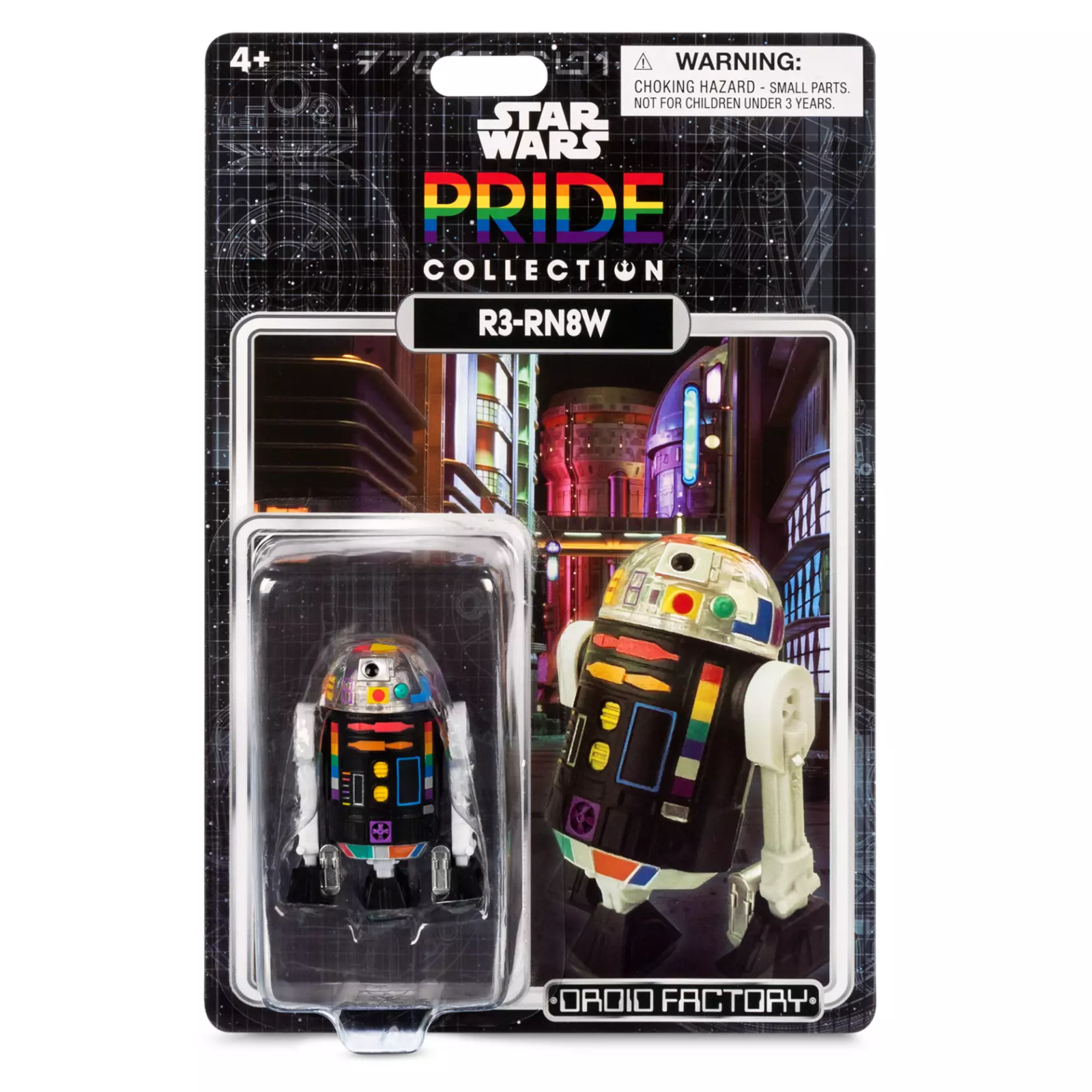 Star Wars Droid Depot Factory R3-RN8W Pride Collection