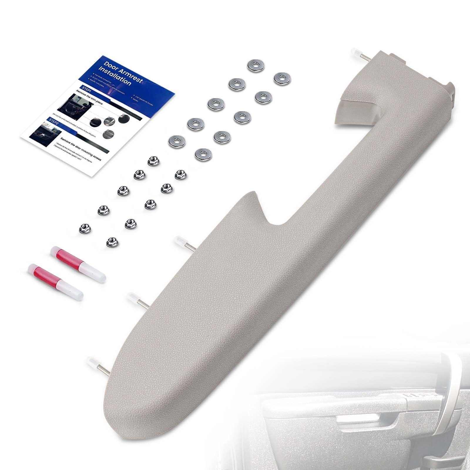 Front Left Driver Side Armrest Repair Kit Chevy Silverado GMC Sierra 2010-2014