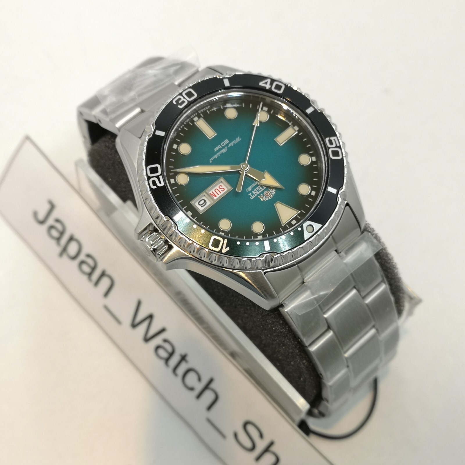 Pre-owned Orient Sports Rn-aa0811e Blue Mechanical Automatic Men's Watch In Box