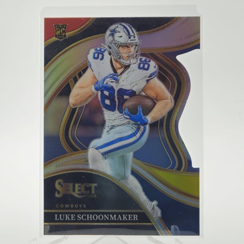 2023 Panini Select - Club Level Red & Blue Prizm Die-Cut