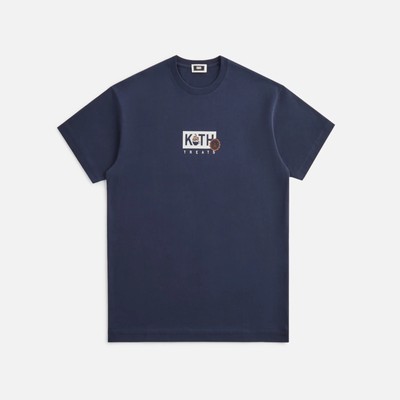 Kith Treats Coffee Special Navy Tee Tee 100% AUTHENTIC SIZE L