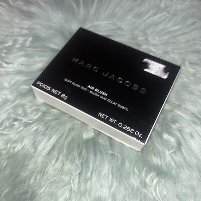 Marc Jacobs 508 NIGHT FEVER & HOT STUFF Air Blush Soft Glow Duo SCUFFS