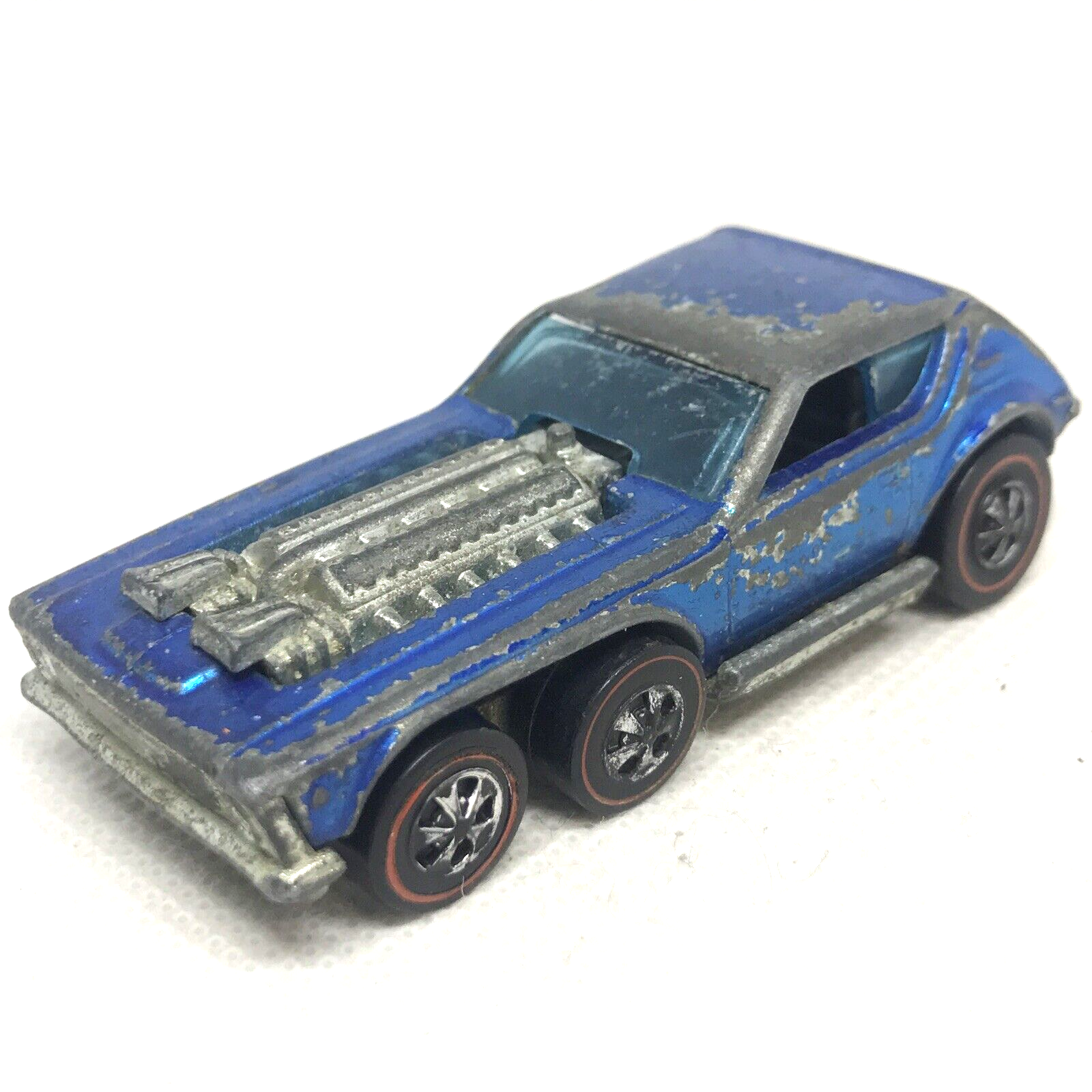 Redline Open Fire 1971 Blue Made In Hong Kong
