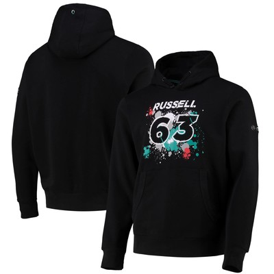 MERCEDES-BENZ MERCEDES AMG PETRONAS F1 HOODED SWEAT GEORGE RUSSELL 63 HOODIE HOODY MENS