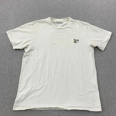 ASICS Onitsuka Tiger T Shirt Adult XL White Short Sleeve Crew Neck