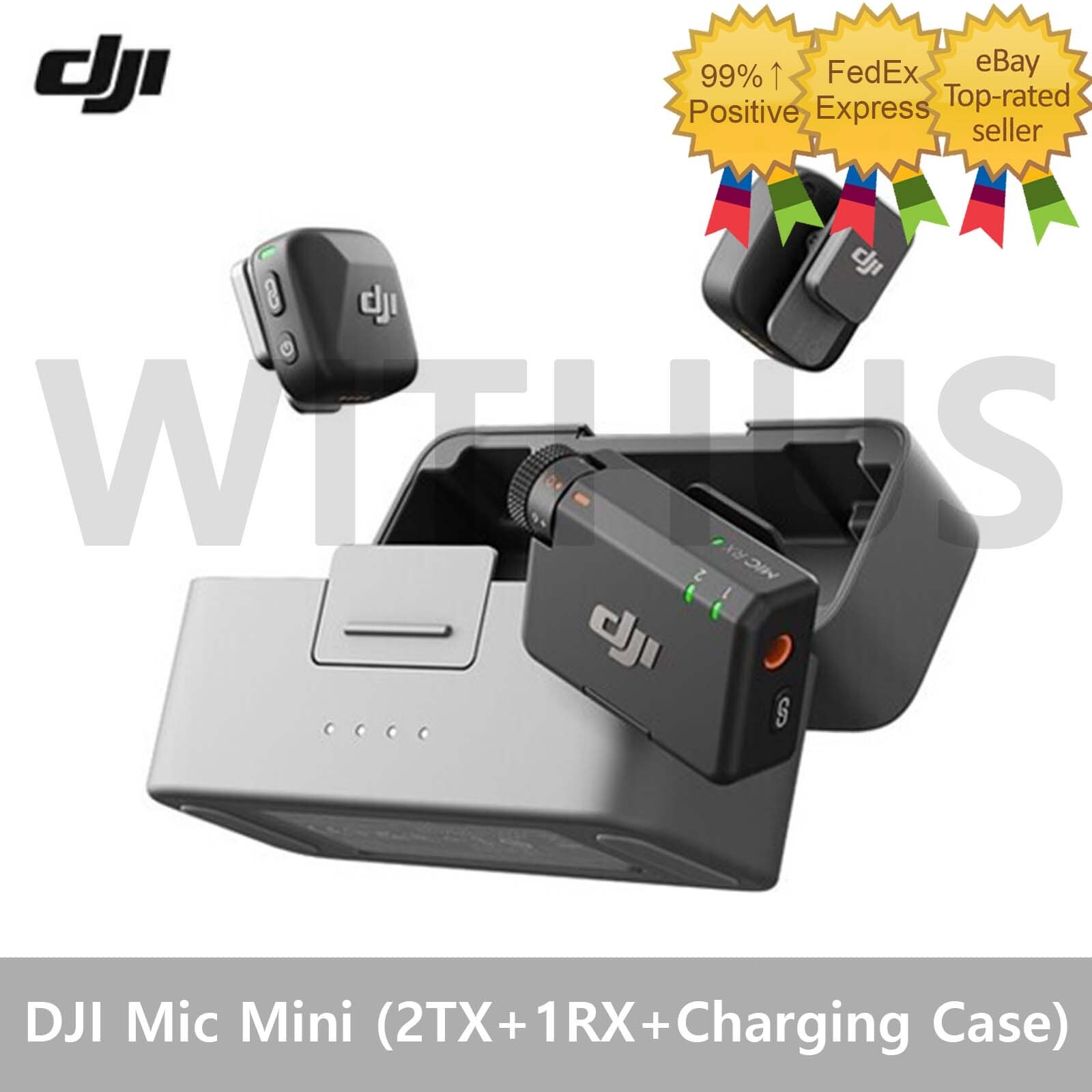 dji MIC MINI 1 TX ＋ 1RX DJI Mic Mini (1 TX + 1 RX) New-In-Box at Roberts Camera