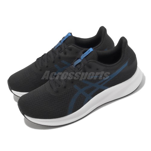 

Мужские кроссовки Asics Patriot 13 2E Wide Black Electric Blue 1011B731-002, Черный, Patriot 13 2e Wide