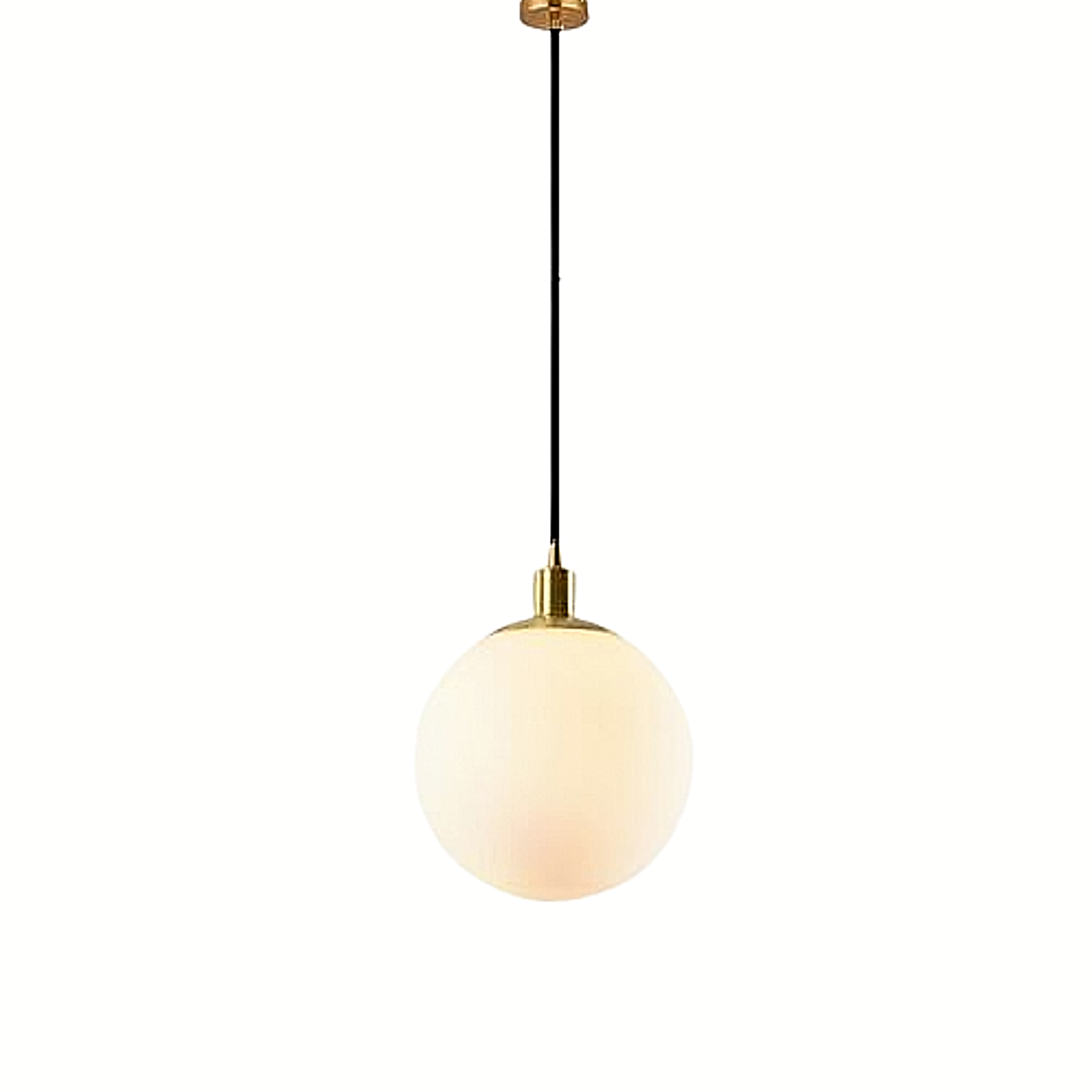 Glass Hanging Ceiling Light Fitting Shade Globe Minimal Lighting Vintage Round