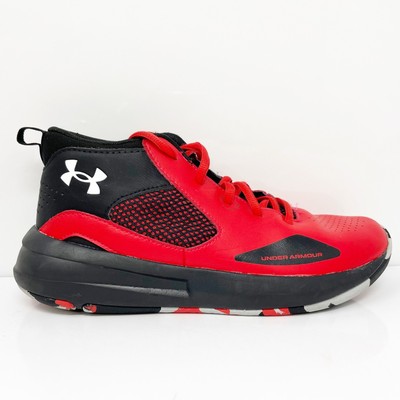 

Under Armour Boys Lockdown 5 3023533-601 Красные баскетбольные кроссовки Кроссовки Размер 5,5 лет, Красный, Lockdown 5