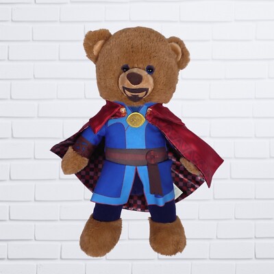 Build A Bear Workshop Doctor Dr Strange Marvel Multiverse Madness Cape Tags NEW