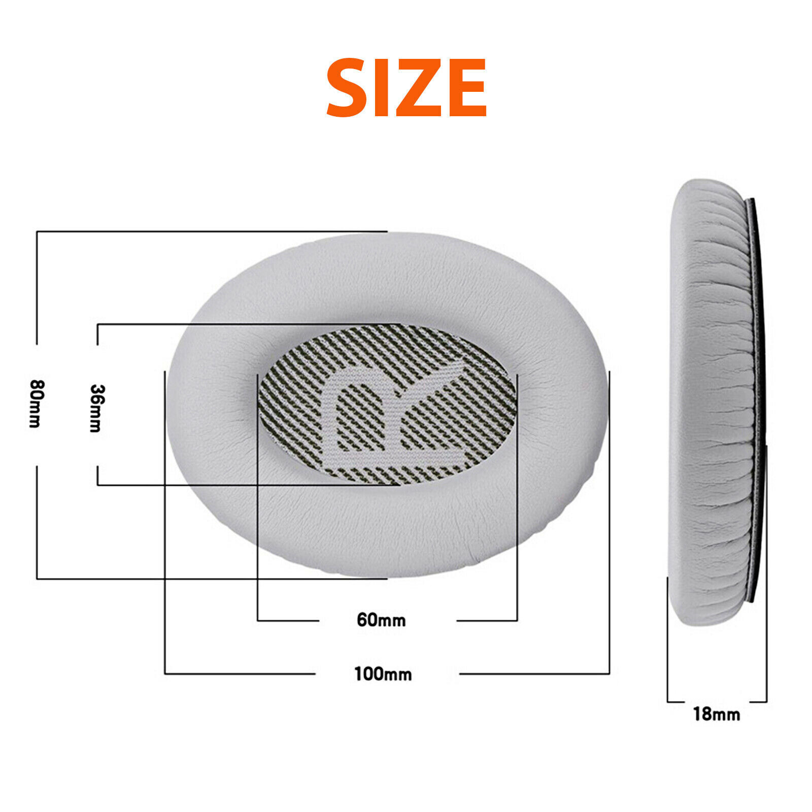 Ear Pads for Bose QuietComfort QC35/QC35 II Headphones Replacement Soft Cushion