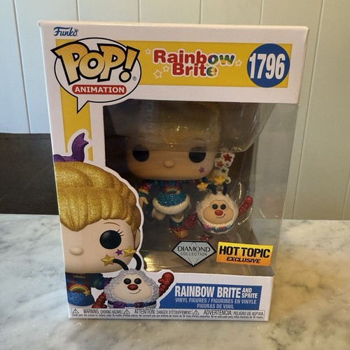Funko Pop 1796 Rainbow Brite & Sprite-Hot Topic Diamond (In