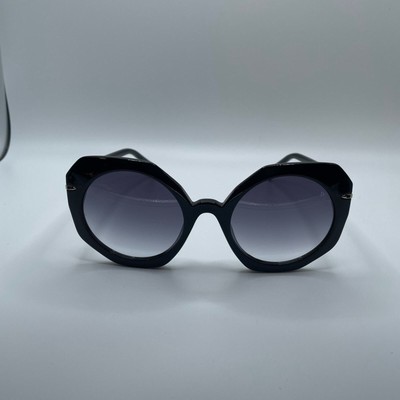 MITA SOLE Black Oversized Womens 100% Sustainable Sunglasses C2 54-22-145 NWOT