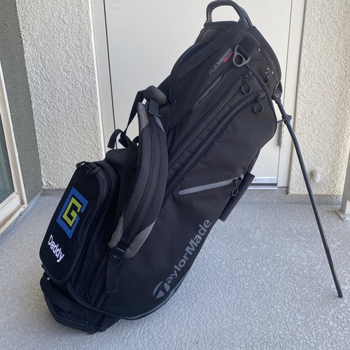 TaylorMade 2019 FlexTech Crossover Stand Bag (M7142401) - Black - G Daddy Logo