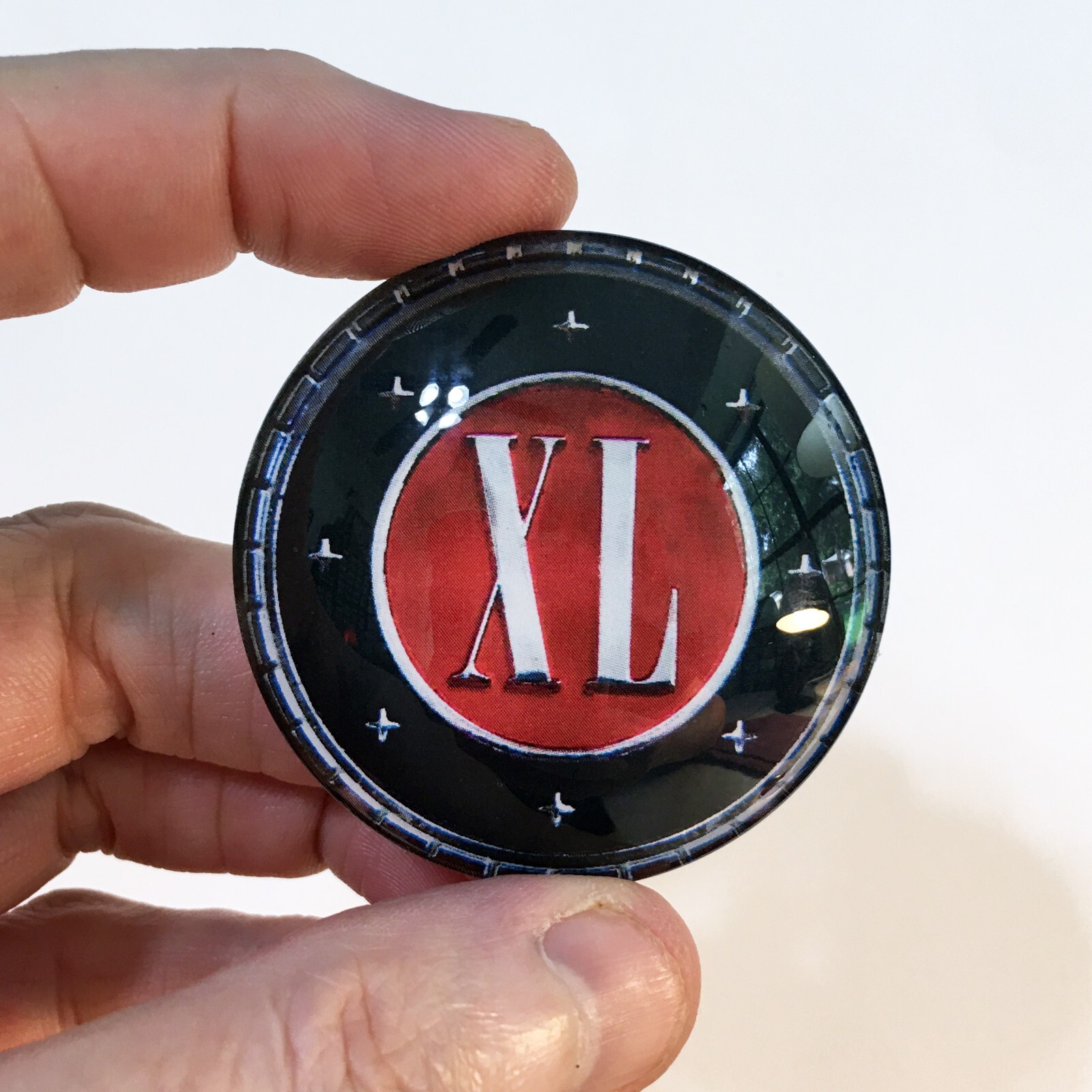 Custom Domed Glass Horn Cap Button, Wheel Caps, Center Console, Emblems, Mirrors