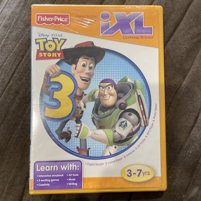 Fisher Price iXL Learning Game Disney Pixar Toy Story 3 Brand New & Sealed