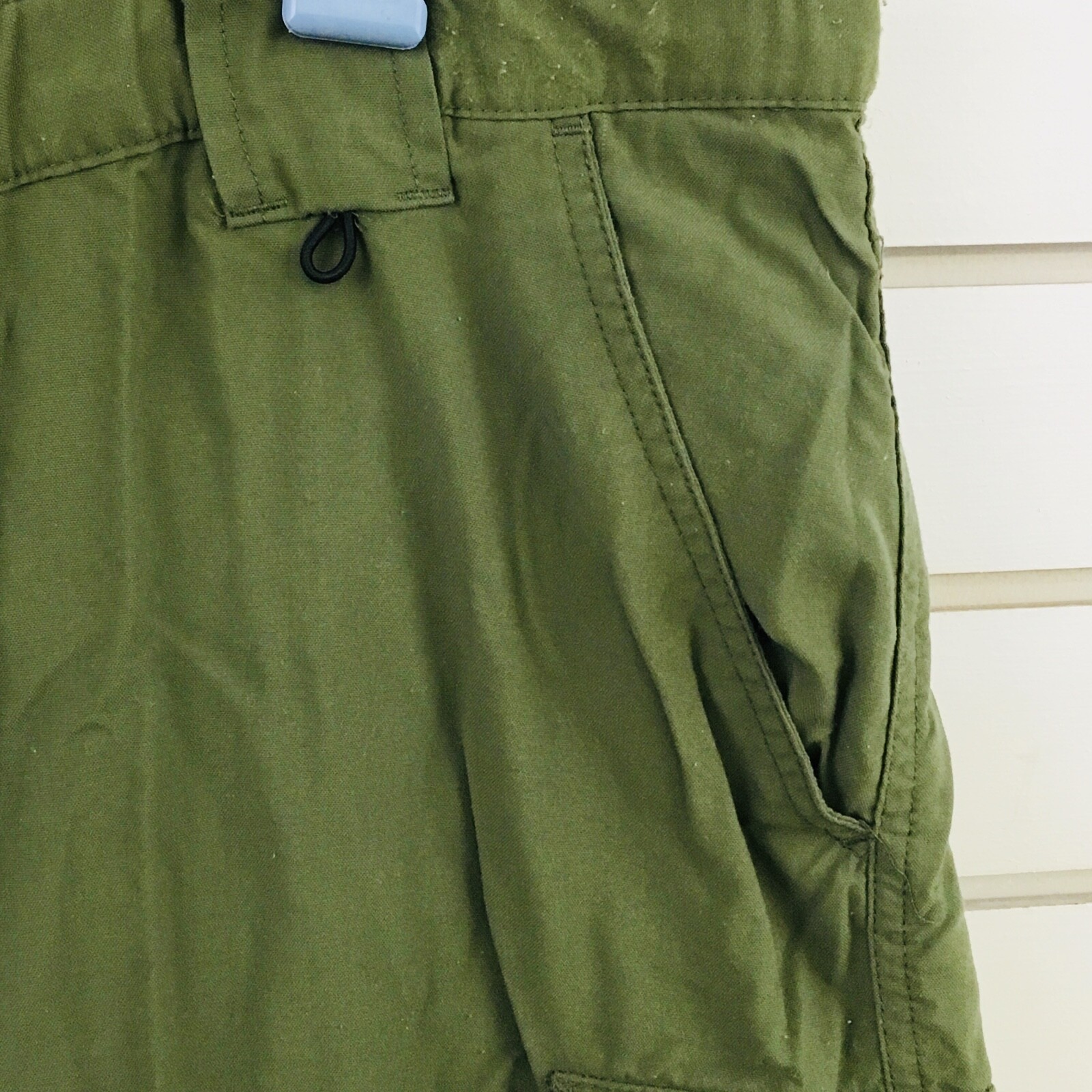 BSA Adult XL Switchback Uniform Pants Olive Green Relaxed Nylon Boy Scouts USA