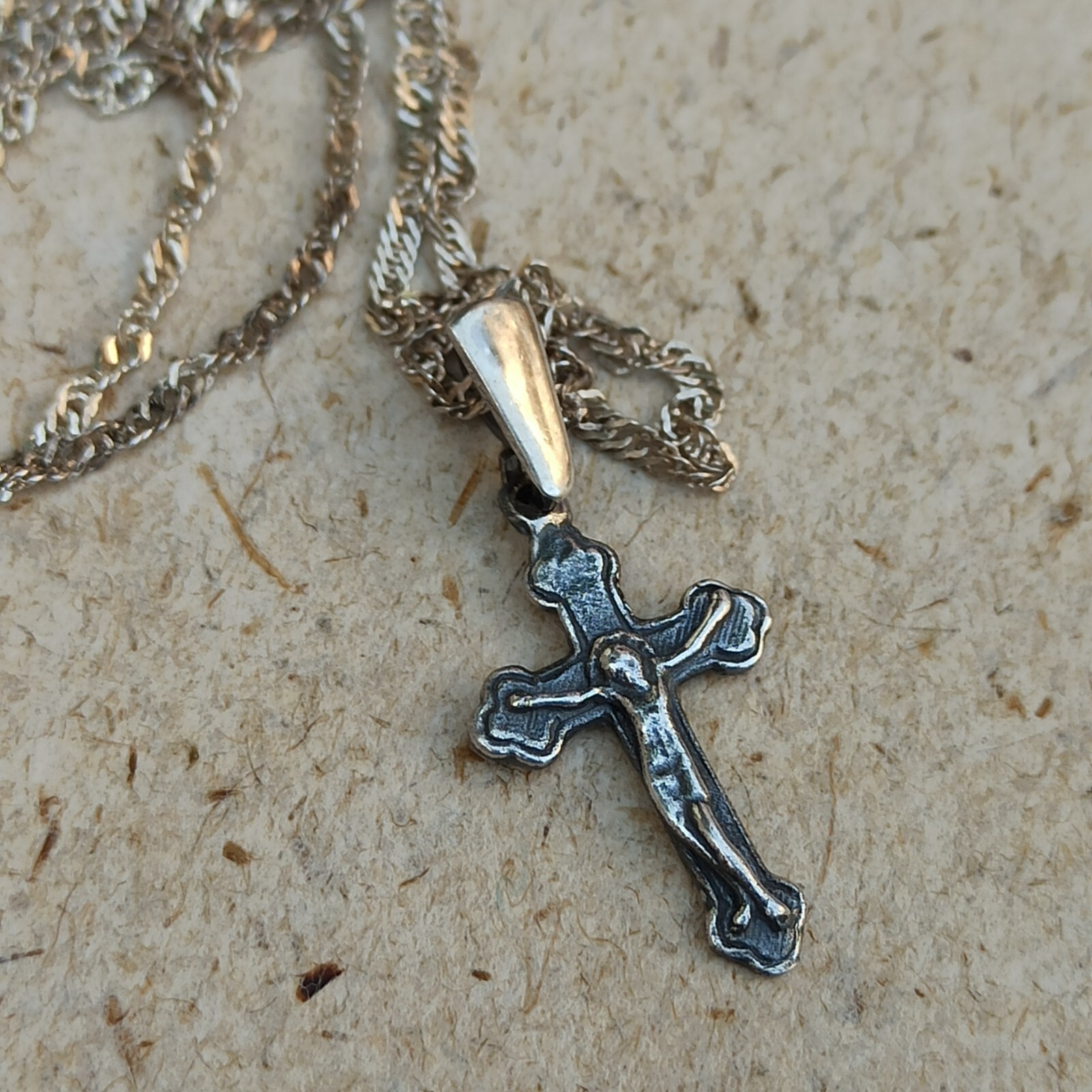 Vintage Crucifix Corpus Cross Necklace Men's Silver Women Signed Jerusalem Gift | eBay Vintage Crucifix Corpus Cross Necklace Men's Silver Women Signed Jerusalem Gift | eBay