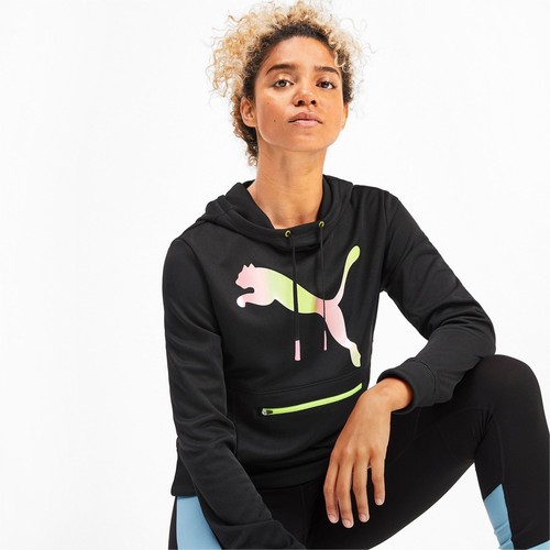 

[518245-04] Женская толстовка с капюшоном Puma SHIFT, Черный