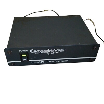  Comprehensive Video Group CVG-50V 1X5 Composite Video Distribution Amplifier 