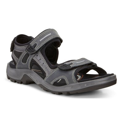 Ecco Offroad Yucatan M Sandalen Trekking Outdoor marine blau grau Leder 069564