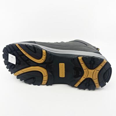 Skechers Relment Daggett Charcoal Mens Extra Wide Boot Water Repellent Snow Boot