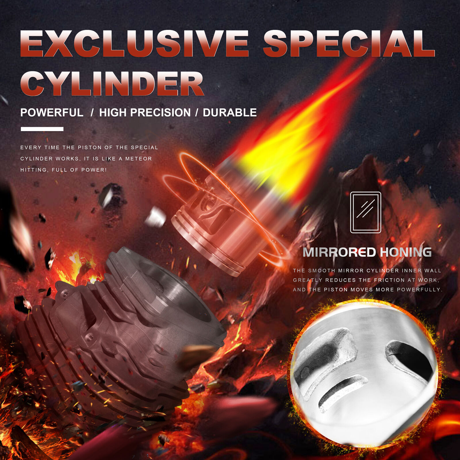 92cc Chainsaw Gas Power Head Compatible with MS660 066 G660 Milling Tree No Bar 