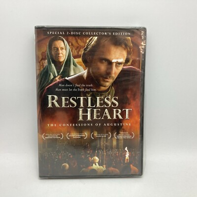 Restless Heart - The Confessions of Augustine (DVD, 2010, 2-Discs) Christian OOP