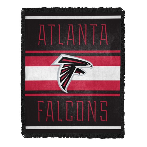 Тканое жаккардовое покрывало Northwest NFL Atlanta Falcons Nose Tackle