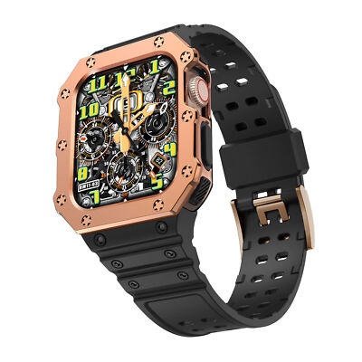 Band For Apple Watch Series 7 8 9 41/45MM Series SE 3 2 4 5 6 iWatch Strap+Case