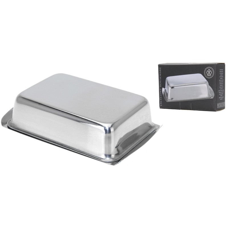 Butterdose Butterglocke Butterschale ButterbehÃ¤Lter Aus Edelstahl