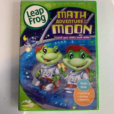 Math Adventure to the Moon (DVD) New Sealed Leap Frog