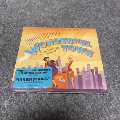 Wonderful Town New Broadway Cast Recording Donna Murphy CD Brand New Sealed