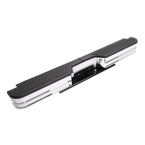 Universal  Steel Step Rear Bumper Assembly Fleetside Chrome  New
