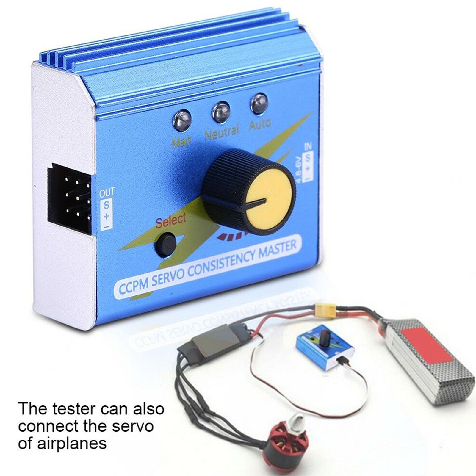 3 Modes ESC Servo Tester Electronic Speed Controller Checker Master for RC Car
