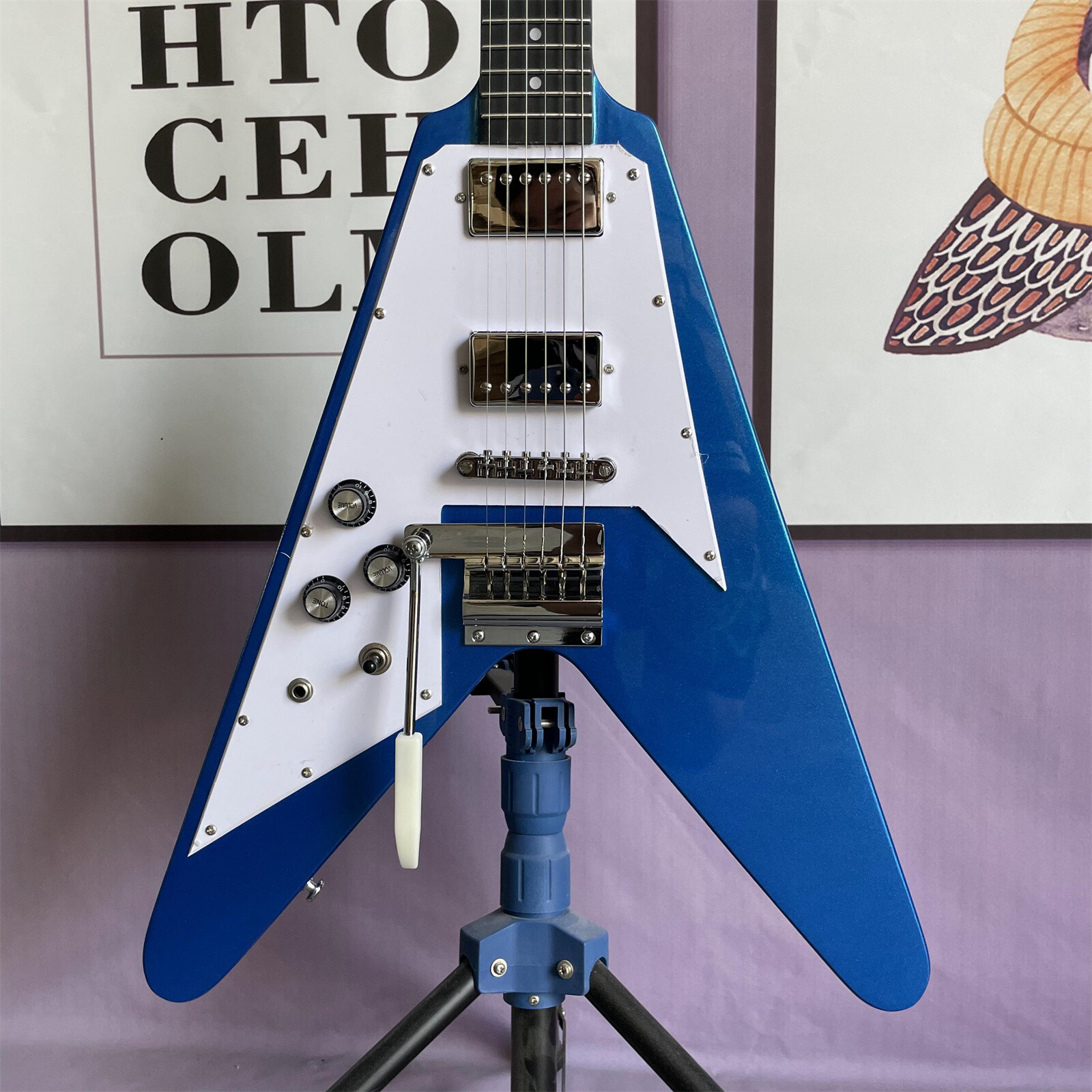 フライングV Van Moorleghem Van Moorleghem Flying V 2015 - Guitar Shop Barcelona