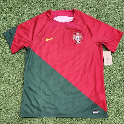 Nike Portugal Home 22-23 Stadium Men's Jersey Red-Green