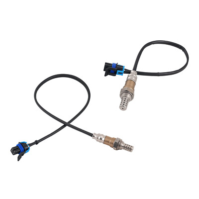 2Pcs Up &Down Oxygen O2 Sensor For Chevrolet Express 3500 V8 4.8L 2005-2007