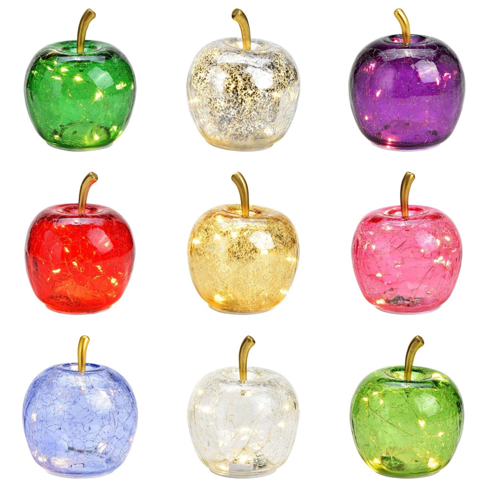 Lucleag Apfel-Namensschilder Für Klassenzimmer – 40 Stück, 15x13 Cm, Rot/grün, Mit Klebepunkten