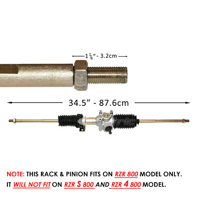 Steering Rack And Pinion W/Tie Rod Ends for Polaris RZR 800 EFI 2008-2014