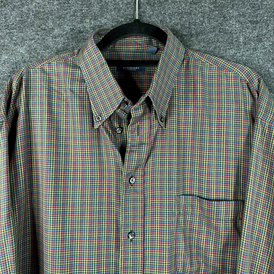 Burberry button down men's cheap shirt