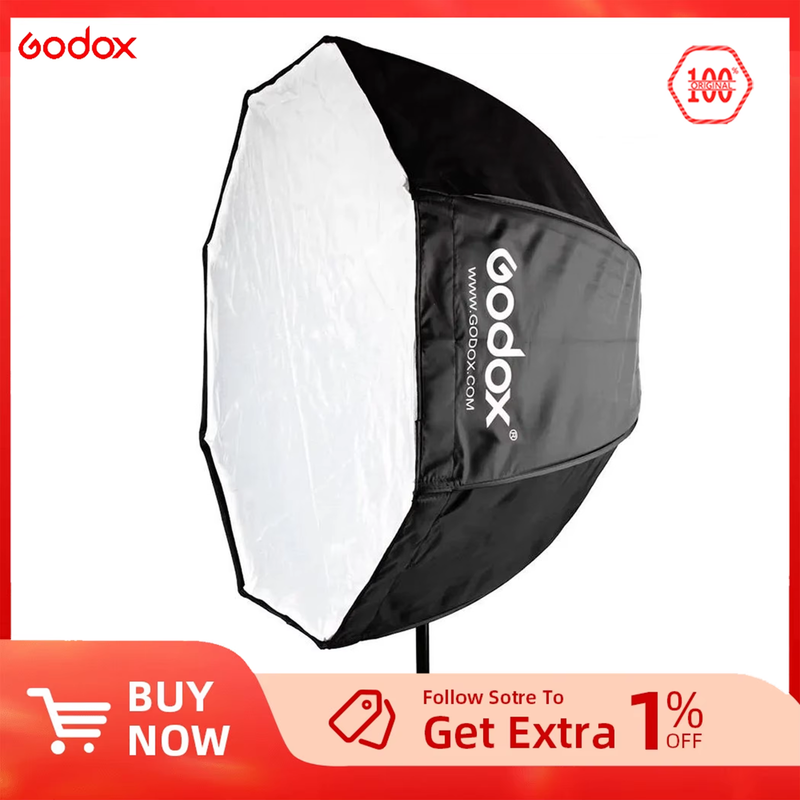 Photo Studio 80cm 31.5in Portable Octagon Flash Speedlight Speedlite Umbrella So