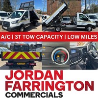 2022 72 Reg FORD TRANSIT ALLOY BODY RWD DRW SINGLE CAB TIPPER*AIR-CON**28K MILES
