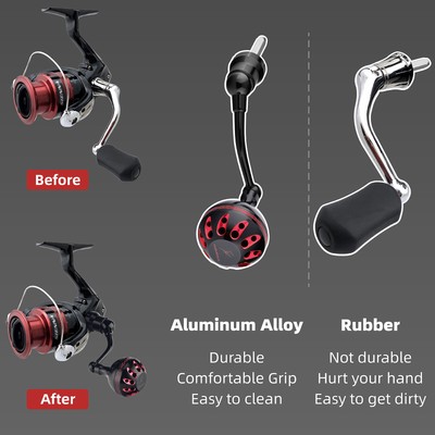 GOMEXUS Handle for Shimano Sedona FI Sahara FI Nexave FI Sienna FG Catana RC
